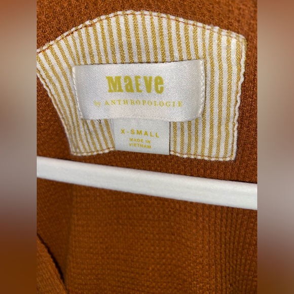 EUC - Maeve by Anthropologie Eliza Henley Babydoll Top - Picture 3 of 4